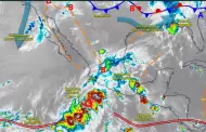 Cicln tropical Uno-E se desplaza paralelo a las costas de Michoacn, Colima y Jalisco