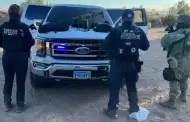 Tras persecucin, Fuerza Estatal y Sedena aseguraron vehculos, un arma y equipo tctico en el Valle de Mexicali